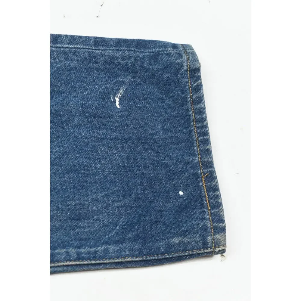 Vintage Levis 501xx Jeans Mens 32x29 (32x27.5) Blue Distressed Button-Fly 90s
